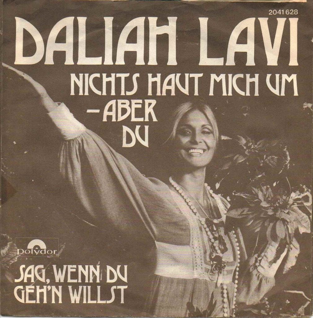 Daliah Lavi Nichts Haut Mich Um Aber Du