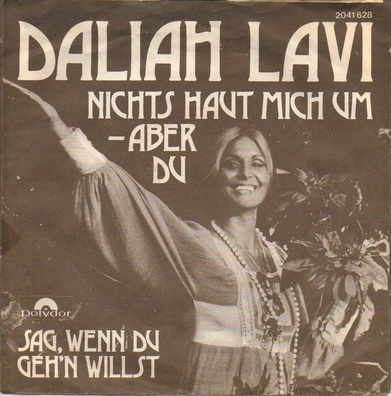 Daliah Lavi Nichts Haut Mich Um Aber Du