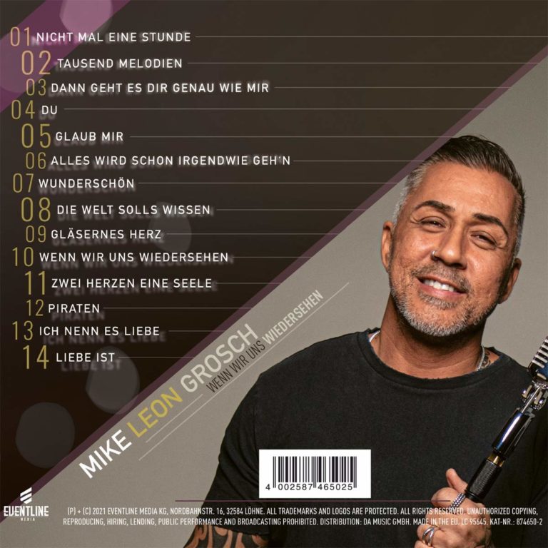 Mike Leon Grosch Ich Liebe Dich
