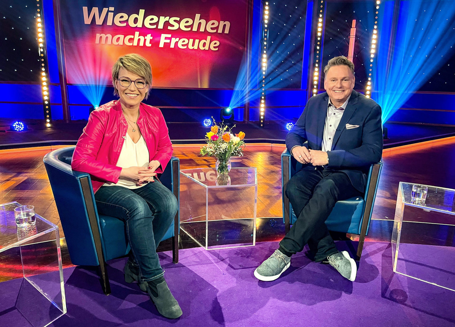 Claudia Jung Andrea Ballschuh Ua Heute 08042022 Mdr Fernsehen “wiedersehen Macht Freude 