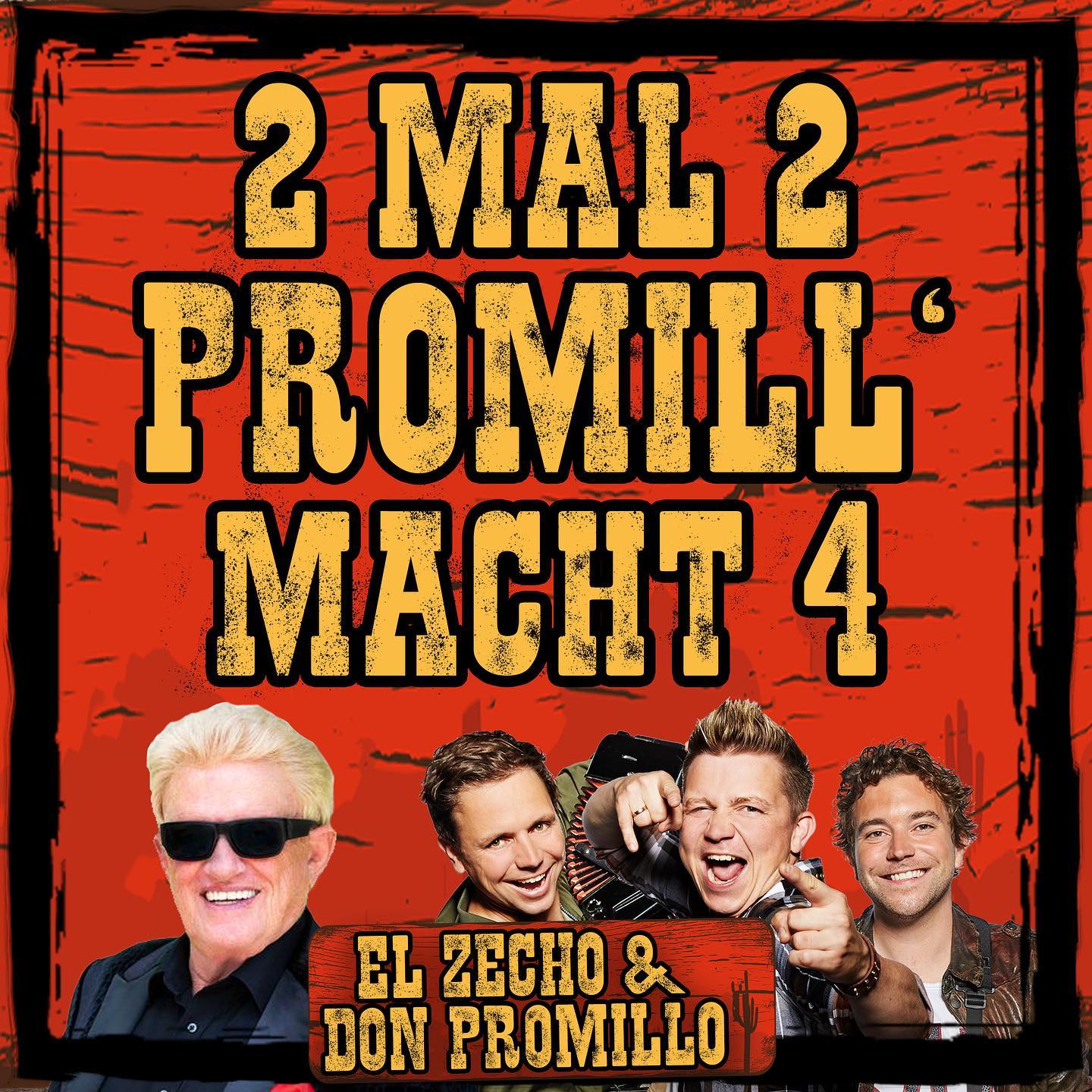 HEINO & DORFROCKER Gemeinsam wollen sie “El Zecho und Don Promillo