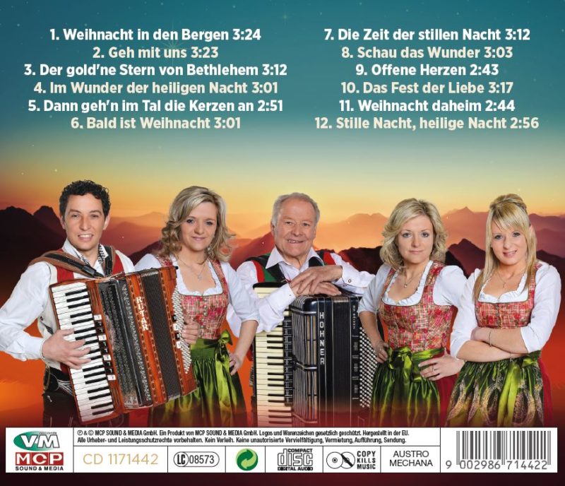 GESCHWISTER NIEDERBACHER Mit Ihrer CD “Der Goldene Stern Von Betlehem ...