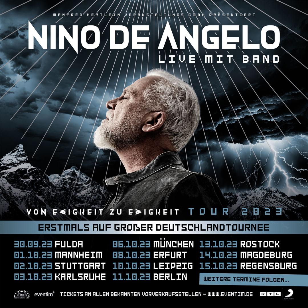 NINO DE ANGELO Konzert-Kritik “Von Ewigkeit zu Ewigkeit”: Es gab ...