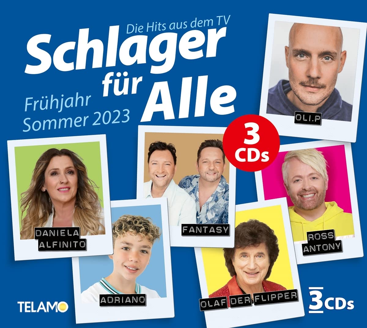 DIVERSE * Schlager für Alle – Frühjahr / Somer 2023 (3-CD Box-Set)