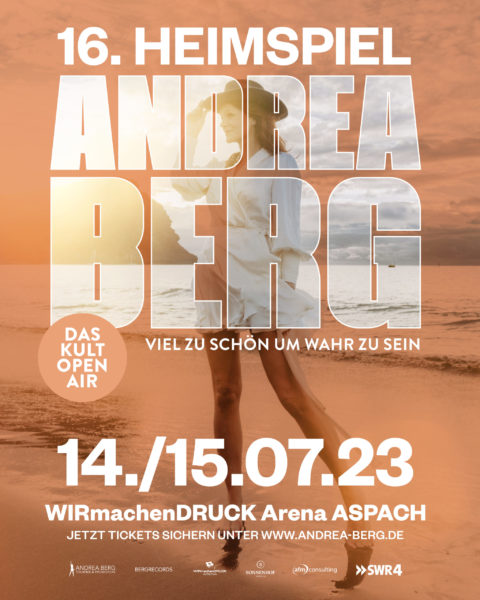ANDREA BERG <br>16. Heimspiel Kult Open Air von Andrea Berg inkl. Fahrt im Riesenrad erleben!