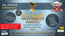 smago! AWARD <br>Das große Update zum smago! Award Österreich & Südtirol 4.0 am 18.04.2024 (Hohenhaus Tenne, Schladming)!