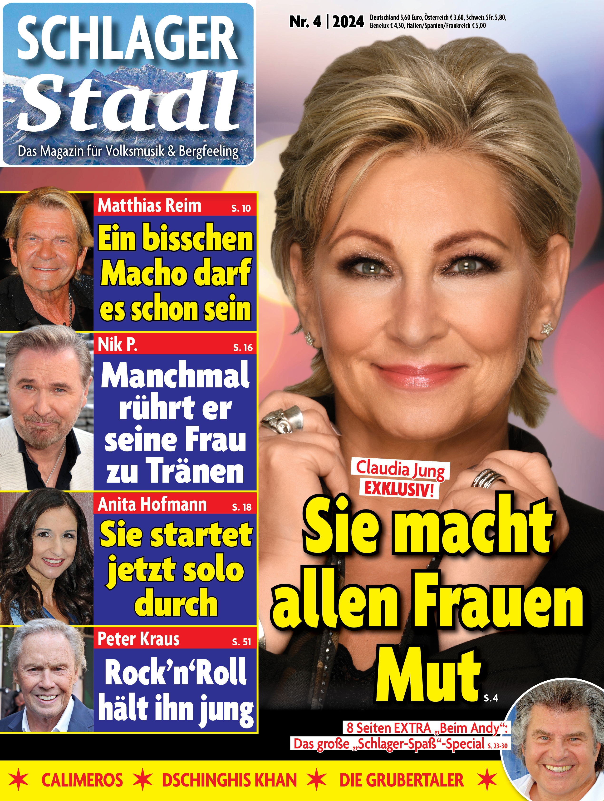 Schlager Stadl (Nr. 4 | 2024) – inkl. “Beim Andy” (mit Andy Borg)