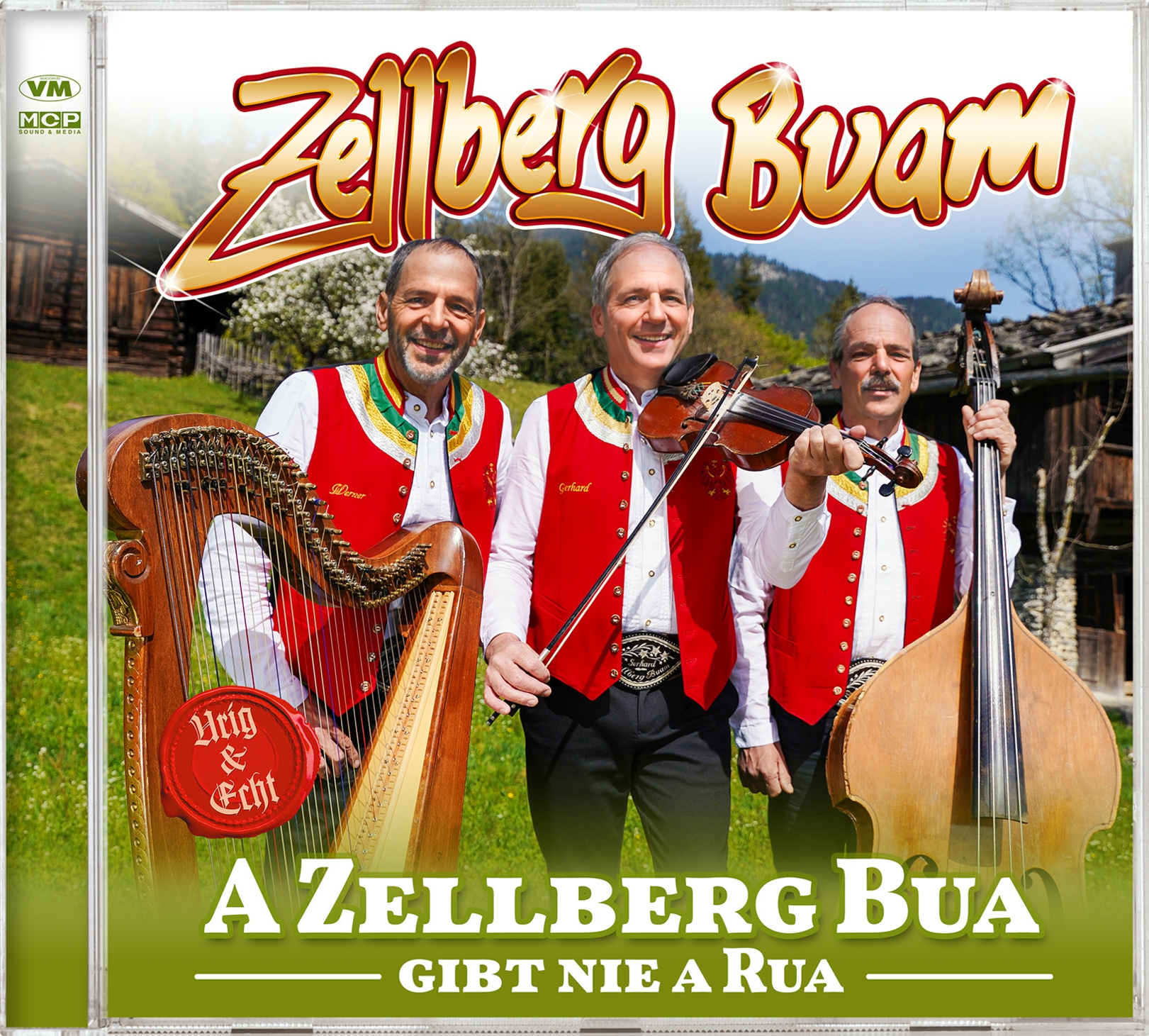 ZELLBERG BUAM * A Zellberg Bua gibt nia a Rua (CD)