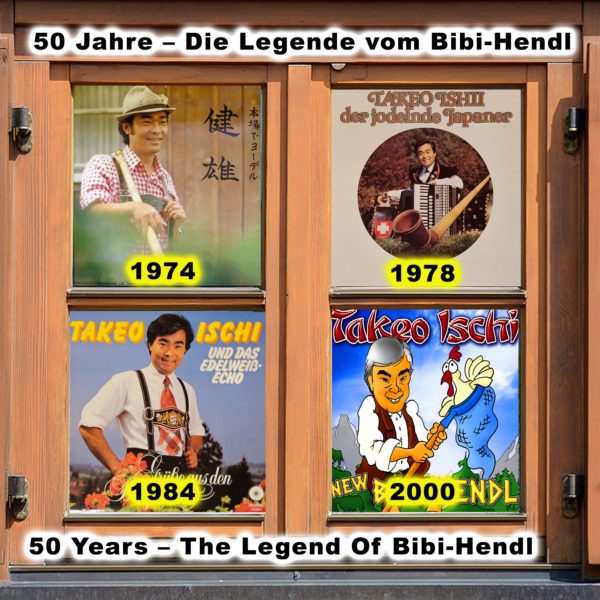 TAKEO ISCHI <br>Ab 23.06.2024 erhältlich: “50 Jahre – Die Legende vom Bibi-Hendl” // “50 Years – The Legend Of Bibi-Hendl”!