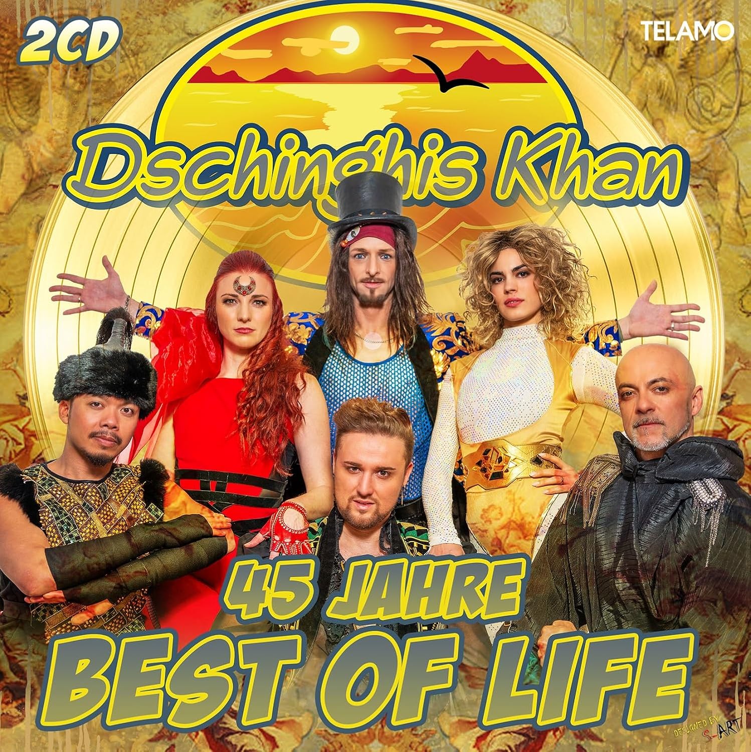 DSCHINGHIS KHAN * 45 Jahre – Best Of (Doppel-CD)