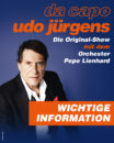 UDO JÜRGENS <br>Gleich vier „Da Capo Udo Jürgens“ Termine 2026 abgesagt!