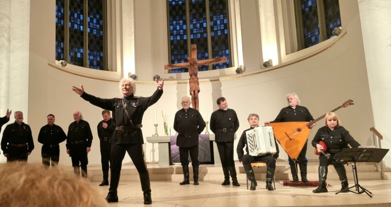 PETER ORLOFF & SCHWARZMEER KOSAKEN-CHOR <br>Klanggewalt und Gänsehaut in der Johanneskirche! PETER ORLOFF & SCHWARZMEER KOSAKEN-CHOR <br>Klanggewalt und Gänsehaut in der Johanneskirche!