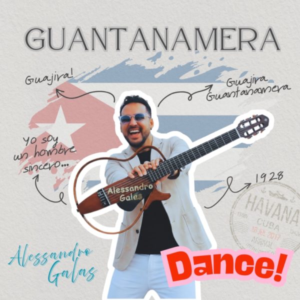ALESSANDRO GALAS <br>Er präsentiert eine rassige Version des Latin-Klassikers „Guantanamera“!