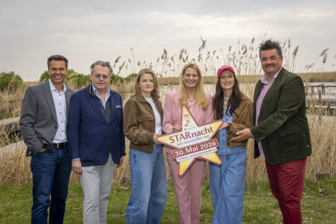 COSMÓ, PETER & MIKE KRAUS, NIK P. u.a. <br>So wird die „STARnacht am Neusiedler See 2026“!