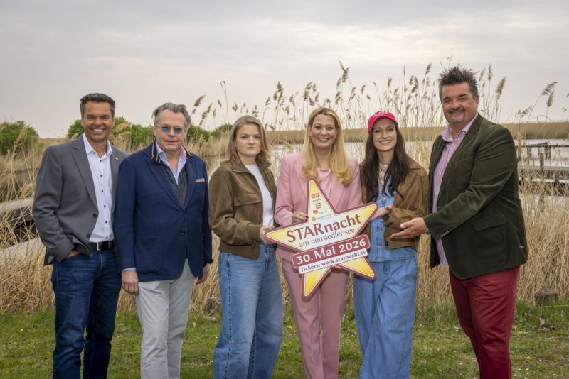 COSMÓ, PETER & MIKE KRAUS, NIK P. u.a. <br>So wird die „STARnacht am Neusiedler See 2026“!