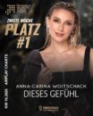 ANNA-CARINA WOITSCHACK <br>ACW behauptet sich mit „Dieses Gefühl“ auf der #1 der Airplay Charts „Deutschland Konservativ Pop“!