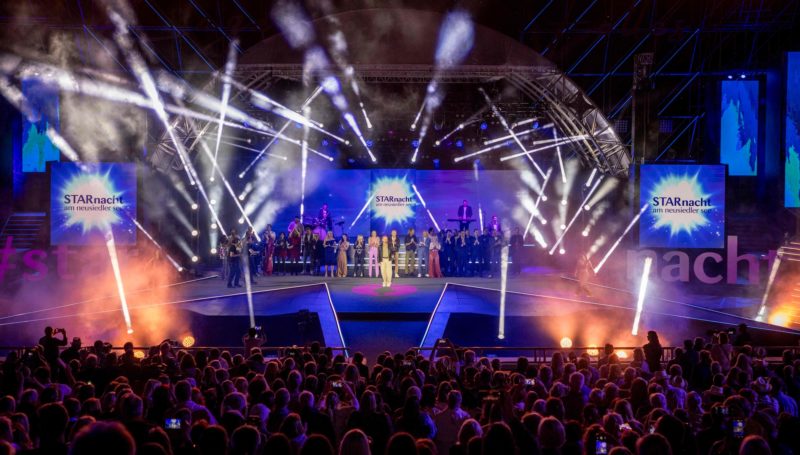 CHARLIEN, COSMÓ, MIKE & PETER KRAUS, TANJA LASCH, MARINA MARX, NIK P. <br>Das war die „STARnacht am Neusiedler See“ 2026!