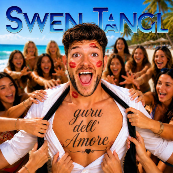 SWEN TANGL <br>Mit „Guru dell’Amore“ will der sympathische Schweizer jetzt auch Deutschland erobern!