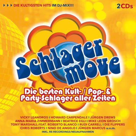 CHRISTIAN ANDERS, BERND CLÜVER & MARION MAERZ, GroßstadtEngel, INGRID PETERS, DIE STRANDJUNGS u.a. <br>Auf der Doppel-CD „Schlager Move“ (VÖ: 29.05.2026) vertreten!