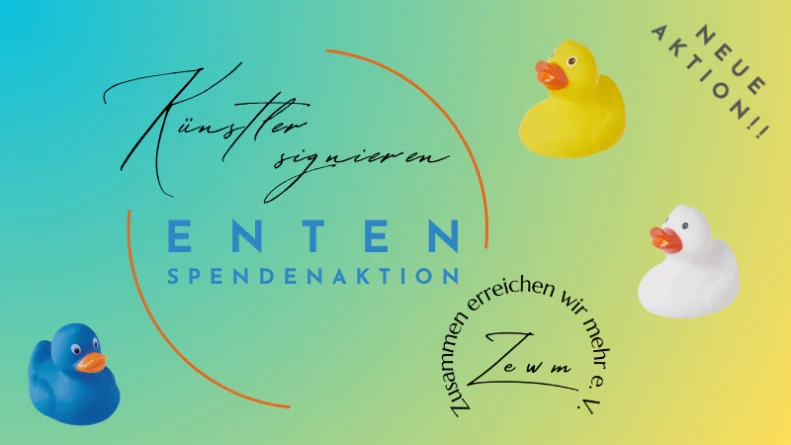 ANDY BORG, STEFANIE HERTEL, CLAUDIA JUNG, MAITE KELLY, KERSTIN OTT u.a. <br>Die wohl verrückteste Charity-Idee im Schlager: Quietsche-Enten mit Künstler-Autogrammen zum Ersteigern!
