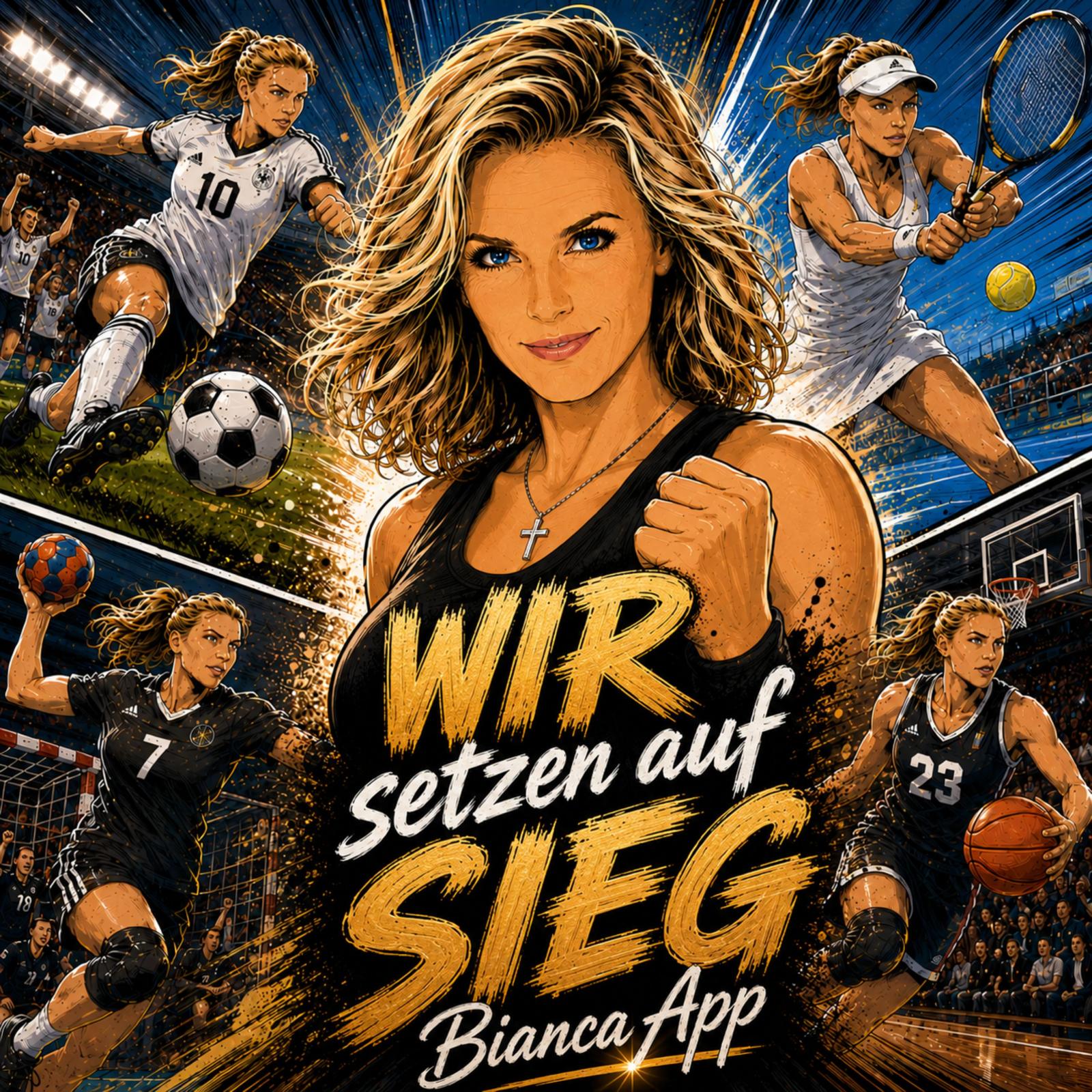 BIANCA APP * Wir setzen auf Sieg (Download-Track) *** PREMIERE UM 12:00 UHR - HIER !!!