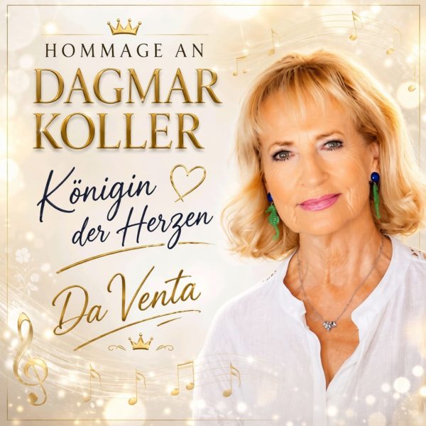 DA VENTA <br>Da Venta veröffentlicht moderne Pop-Hommage „Königin der Herzen“ für Dagmar Koller!