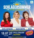 ANITA HOFMANN, NADIN MEYPO, NICKI u.a. <br>„Schlagersommer 2027“: Drei starke Frauen machen den Anfang! ANITA HOFMANN, NADIN MEYPO, NICKI u.a. <br>„Schlagersommer 2027“: Drei starke Frauen machen den Anfang!