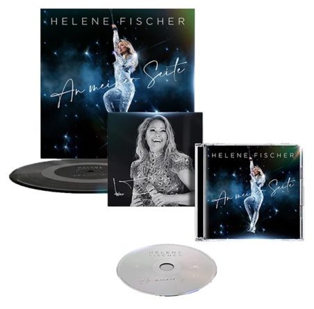 HELENE FISCHER <br>Neue Single „An meiner Seite“ ab 04.09.2026 auch als „Ltd. Bundle: CD-Jewelcase + silbern signierte Artcard“ erhältlich!