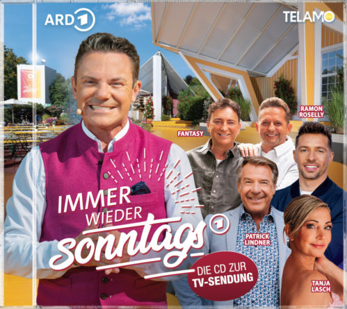 AMIGOS, FANTASY, CHRISTIAN LAIS, NORMAN LANGEN, ROSANNA ROCCI u.a. <br>CD „Immer wieder sonntags 2026“ ab 14.08. erhältlich!