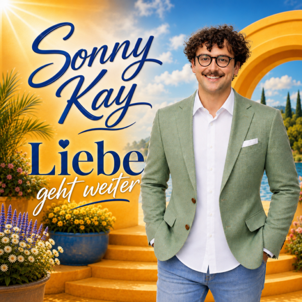 SONNY KAY <br>Sonny Kay aus Manchester (England) gewinnt die „‚Immer wieder sonntags‘ Sommerhitparade“ am 02.08.2026!