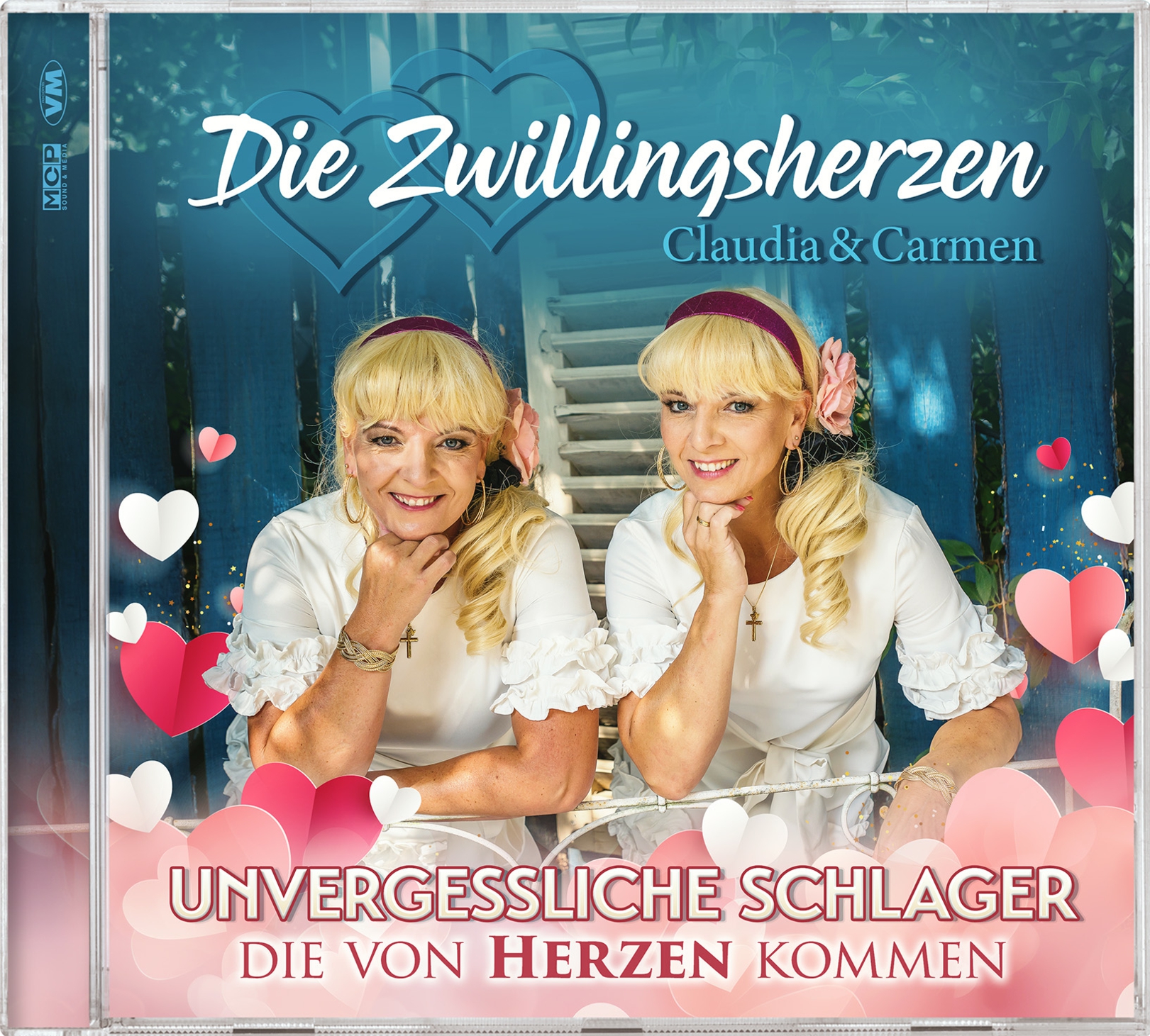 DIE ZWILLINGSHERZEN CLAUDIA & CARMEN * Unvergessene Schlager, die von Herzen kommen (CD)