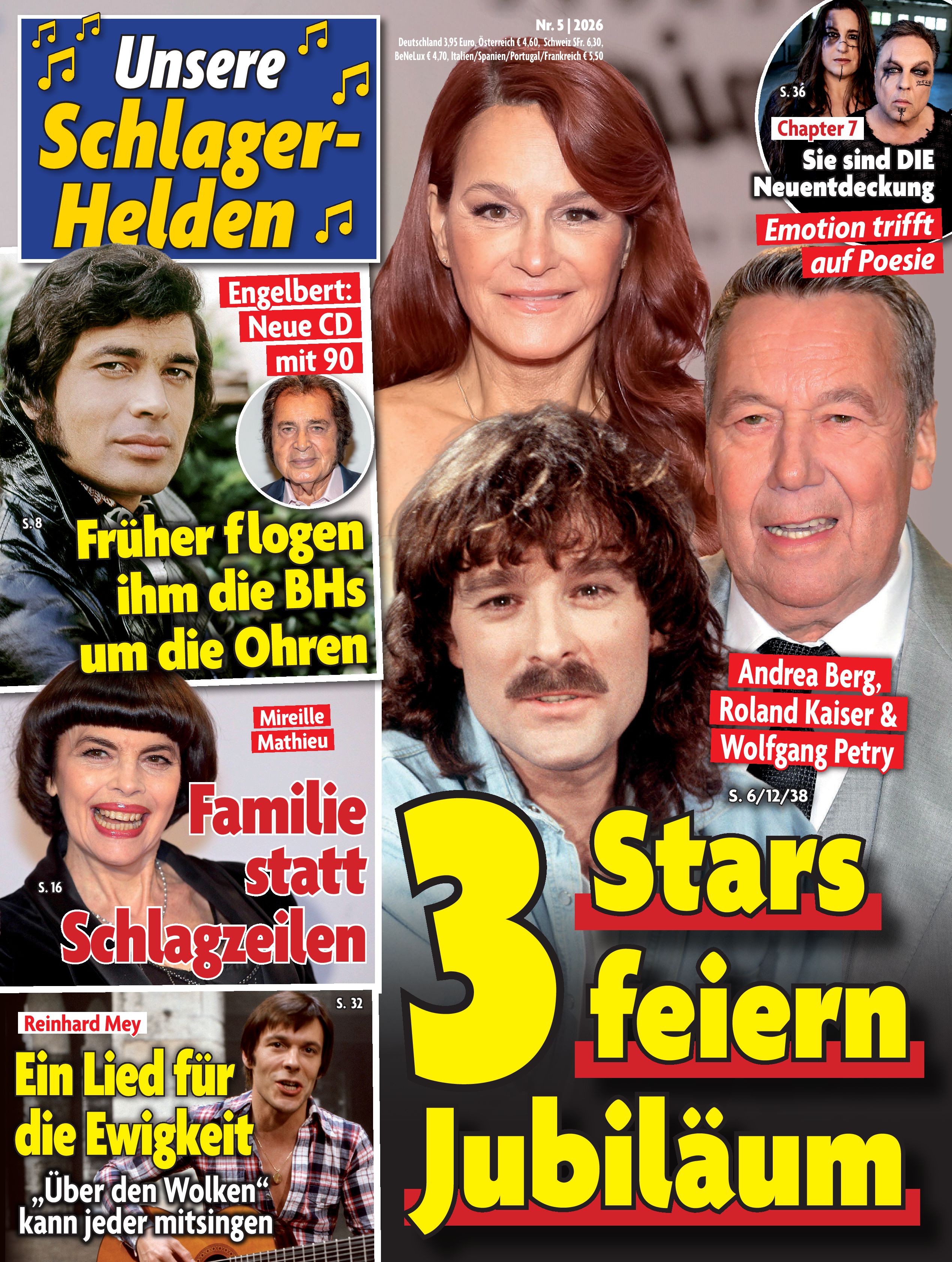 Unsere Schlager-Helden (Nr. 5 | 2026) (Zeitschrift)