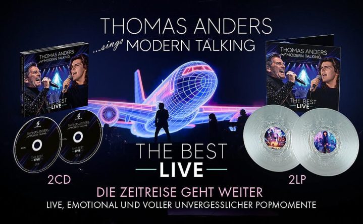 THOMAS ANDERS sings MODERN TALKING <br>Doppel-CD „The Best – Live“ ab 15.01.2027 erhältlich!