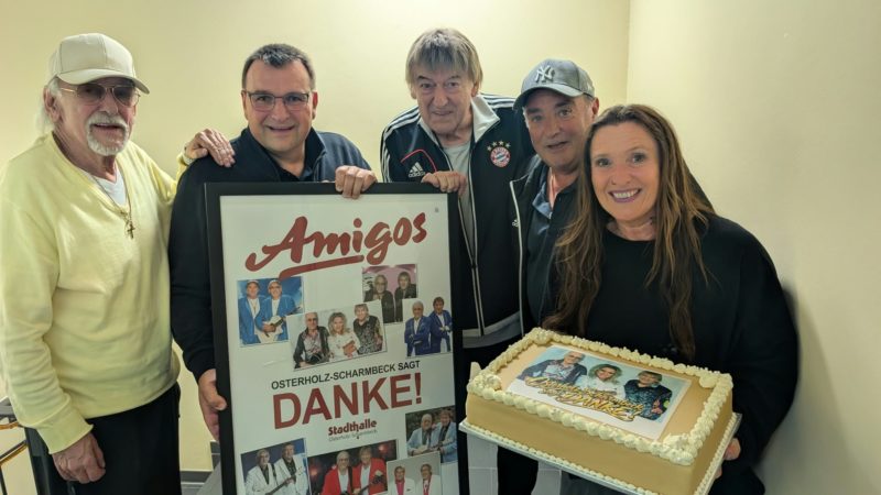 AMIGOS (mit DANIELA ALFINITO) <br>Ein emotionaler Abschied: AMIGOS (mit DANIELA ALFINITO) <br>Ein emotionaler Abschied: