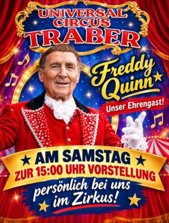 FREDDY QUINN <br>Lieber Zirkus als „Schlagerbooom“ mit FLORIAN SILBEREISEN!